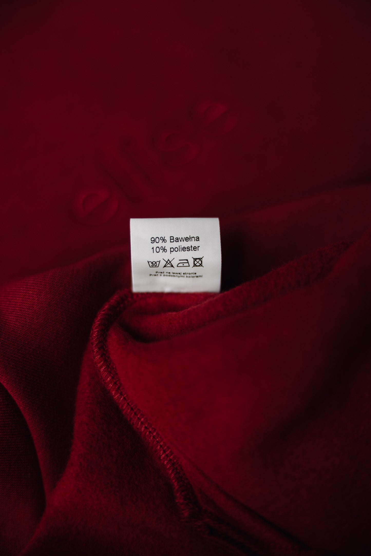 Bluza Oversize Margot bordo