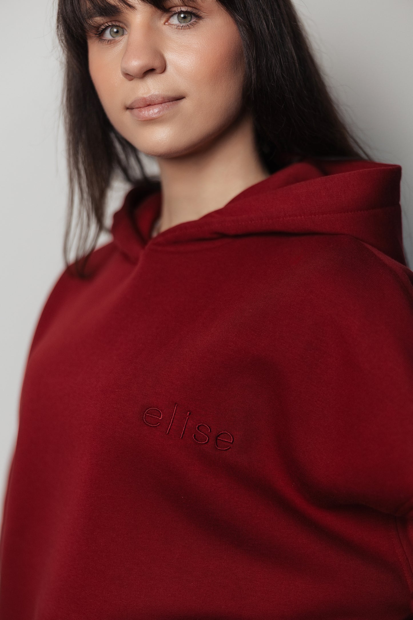 Bluza Oversize Margot bordo