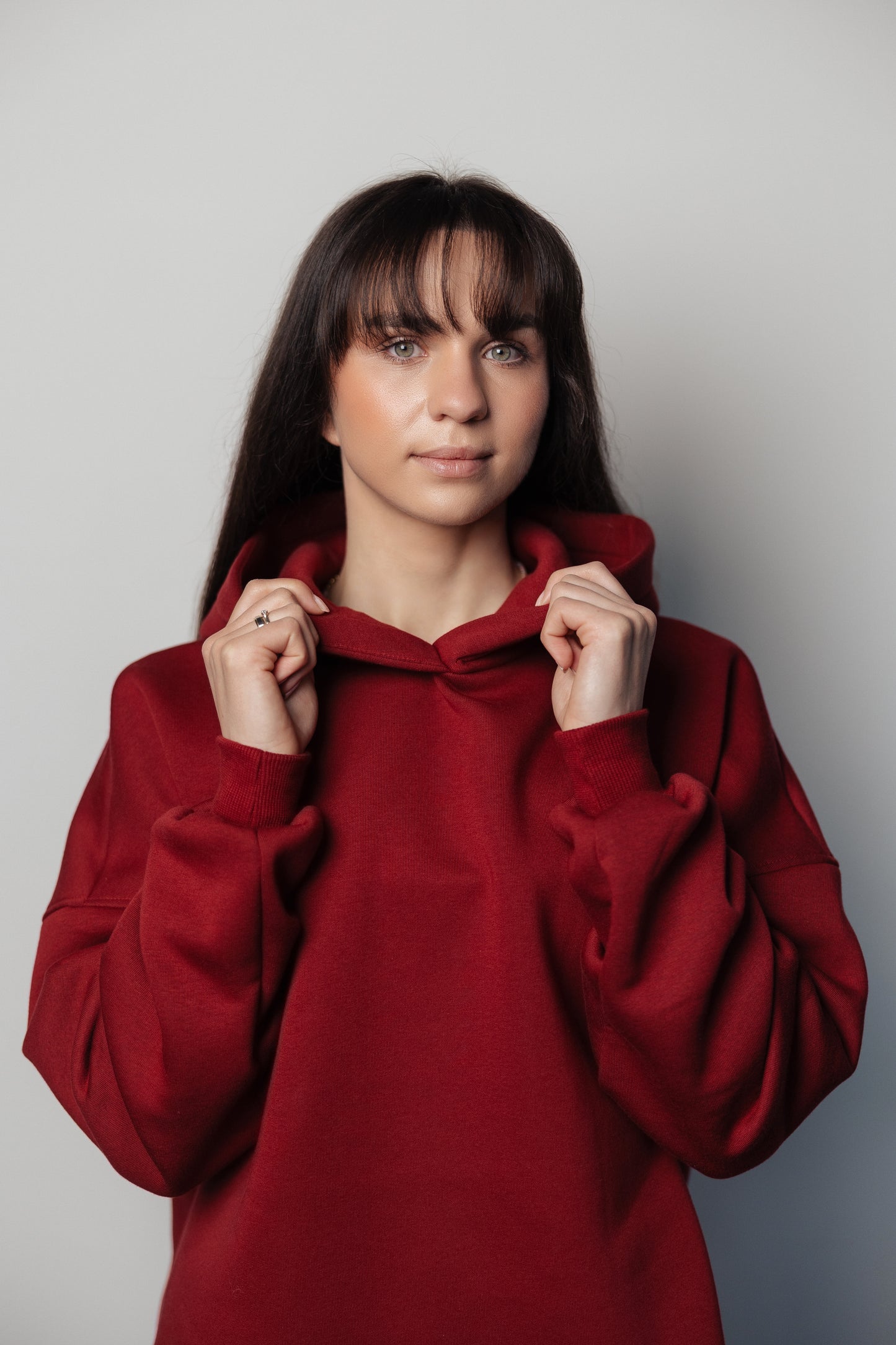 Bluza Oversize Margot bordo