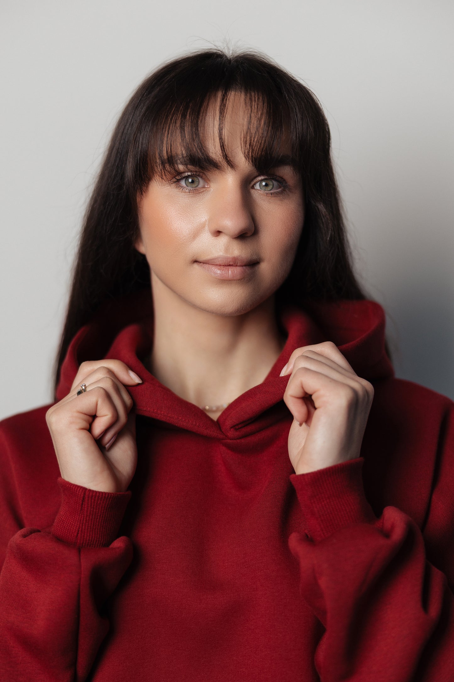 Bluza Oversize Margot bordo