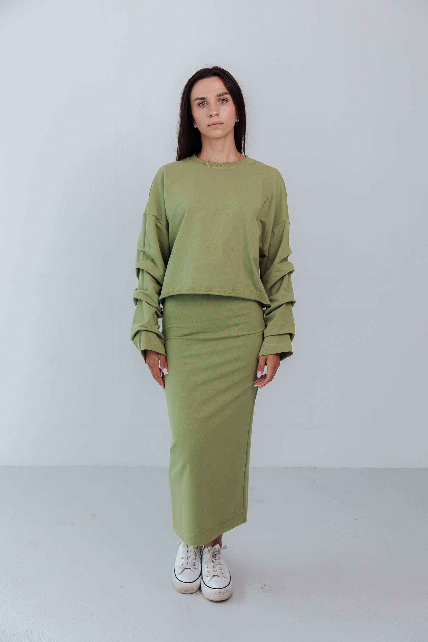 Komplet dresowy Mariette pistacja