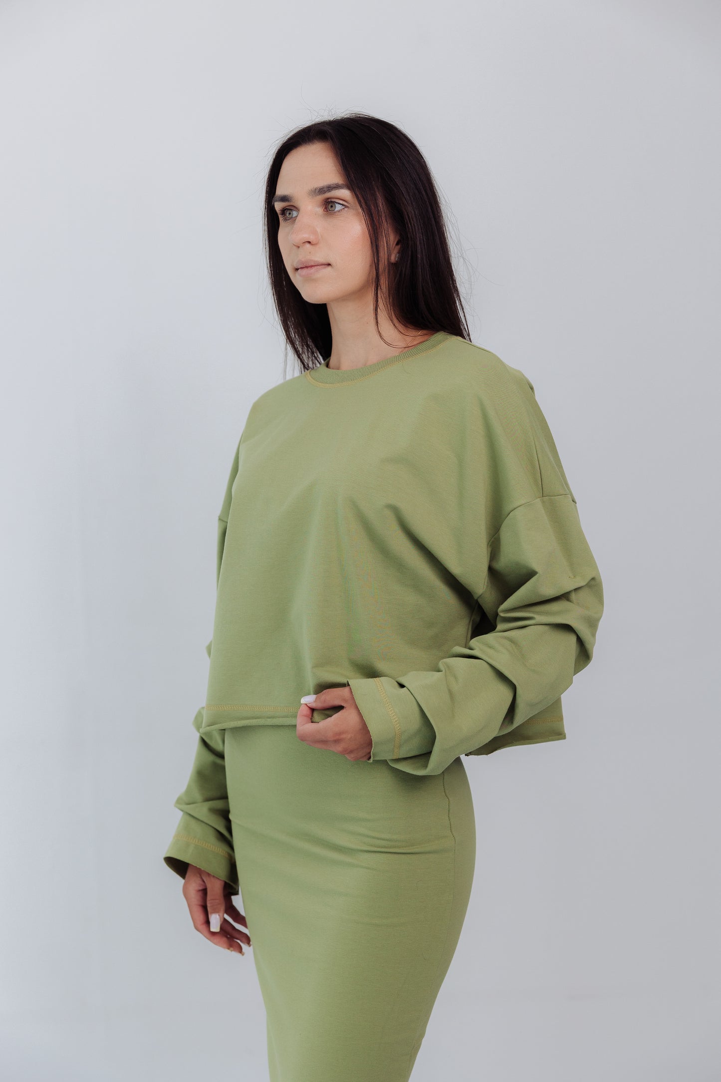 Komplet dresowy Mariette pistacja