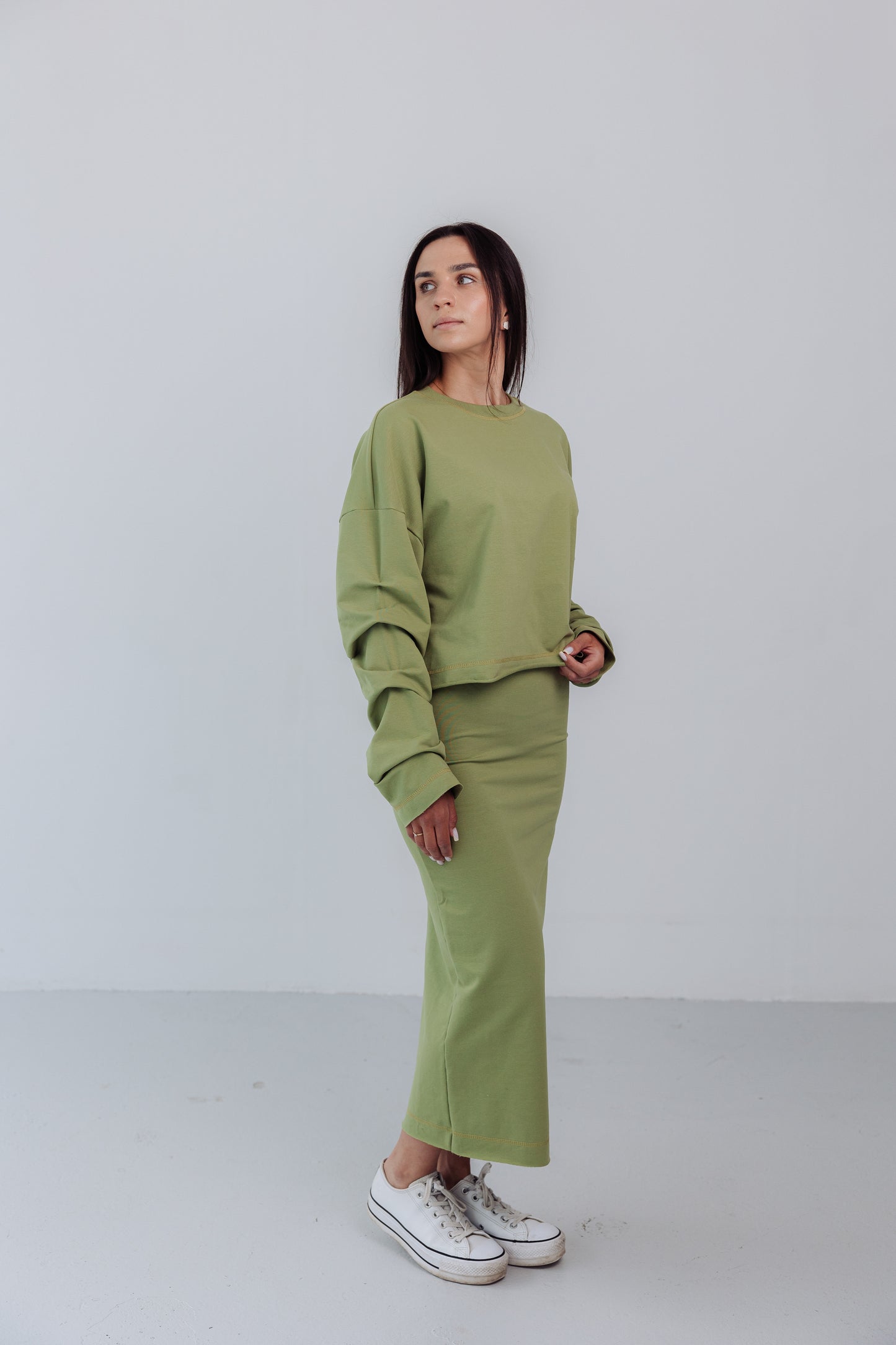 Komplet dresowy Mariette pistacja