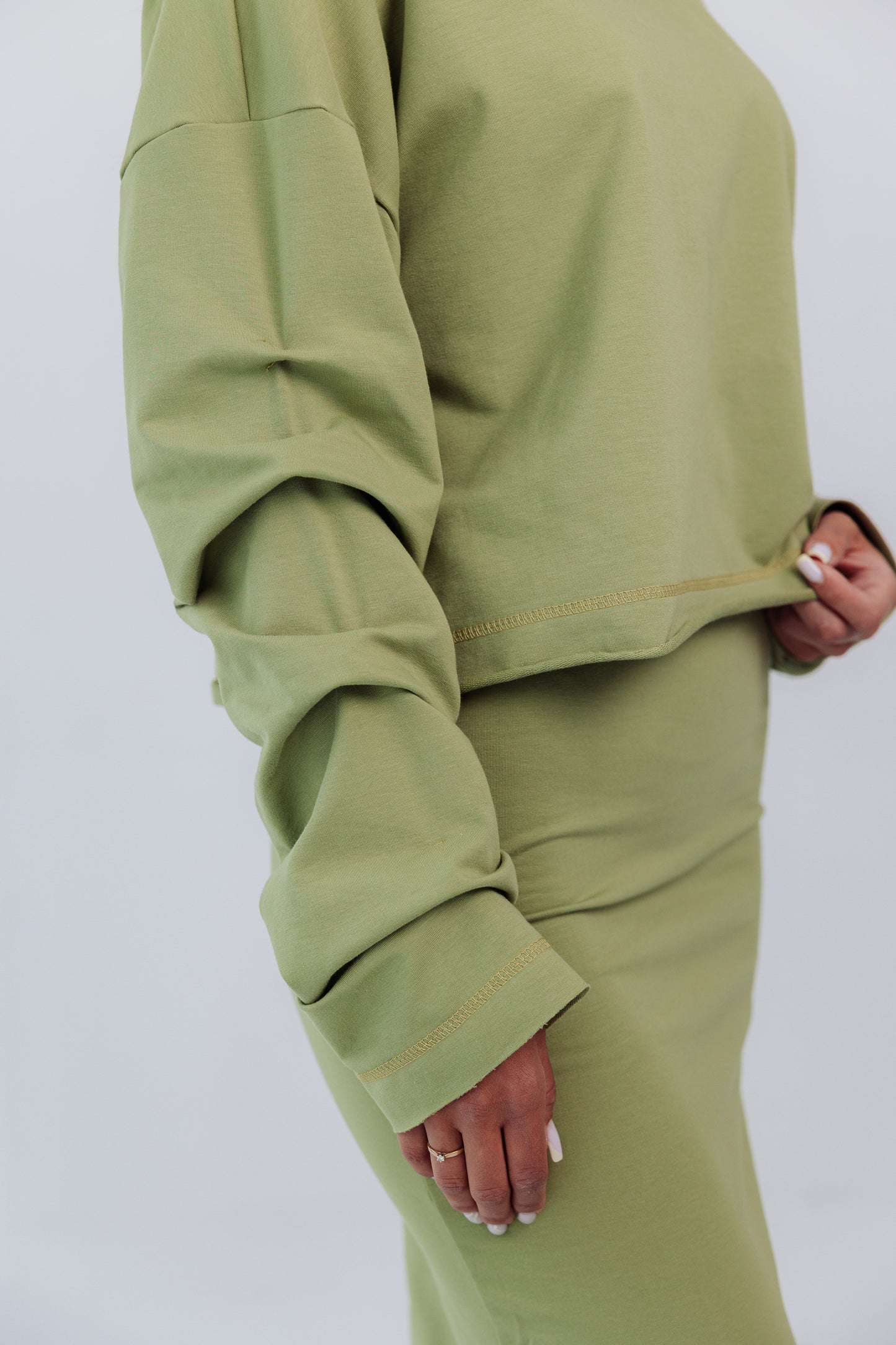 Komplet dresowy Mariette pistacja