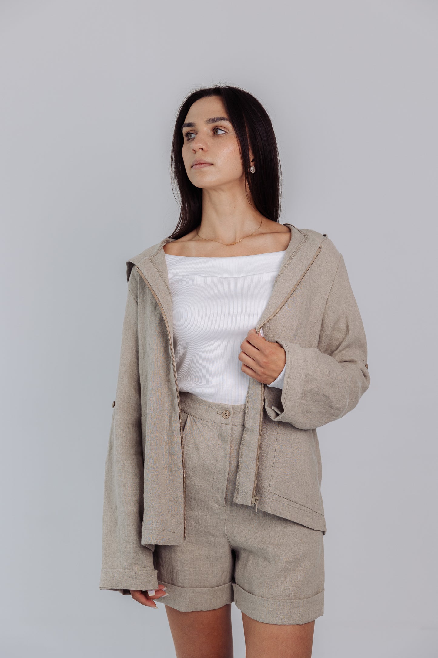 Lniany komplet Mariette