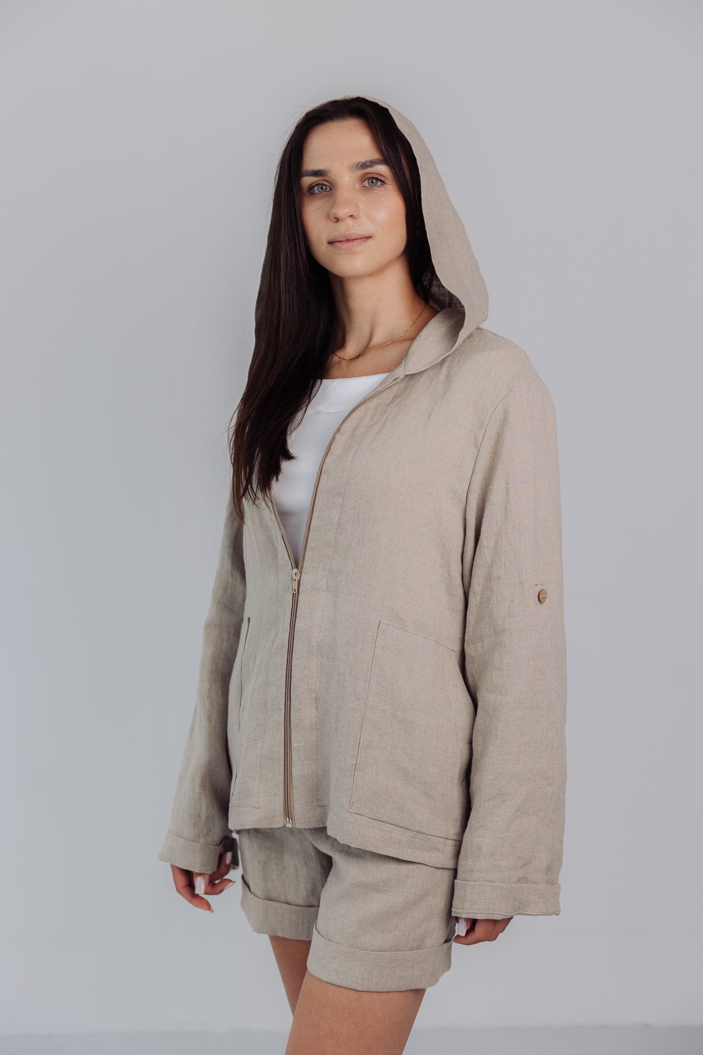 Lniany komplet Mariette