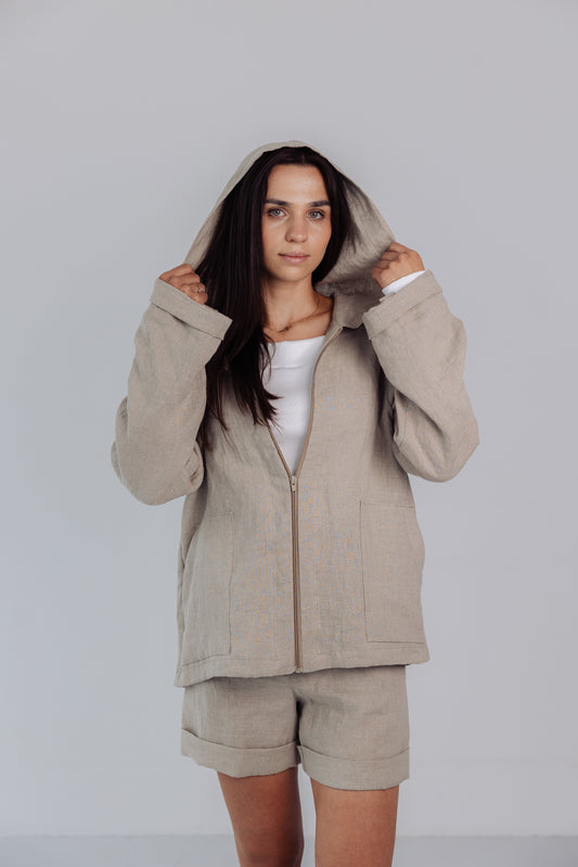 Lniany komplet Mariette