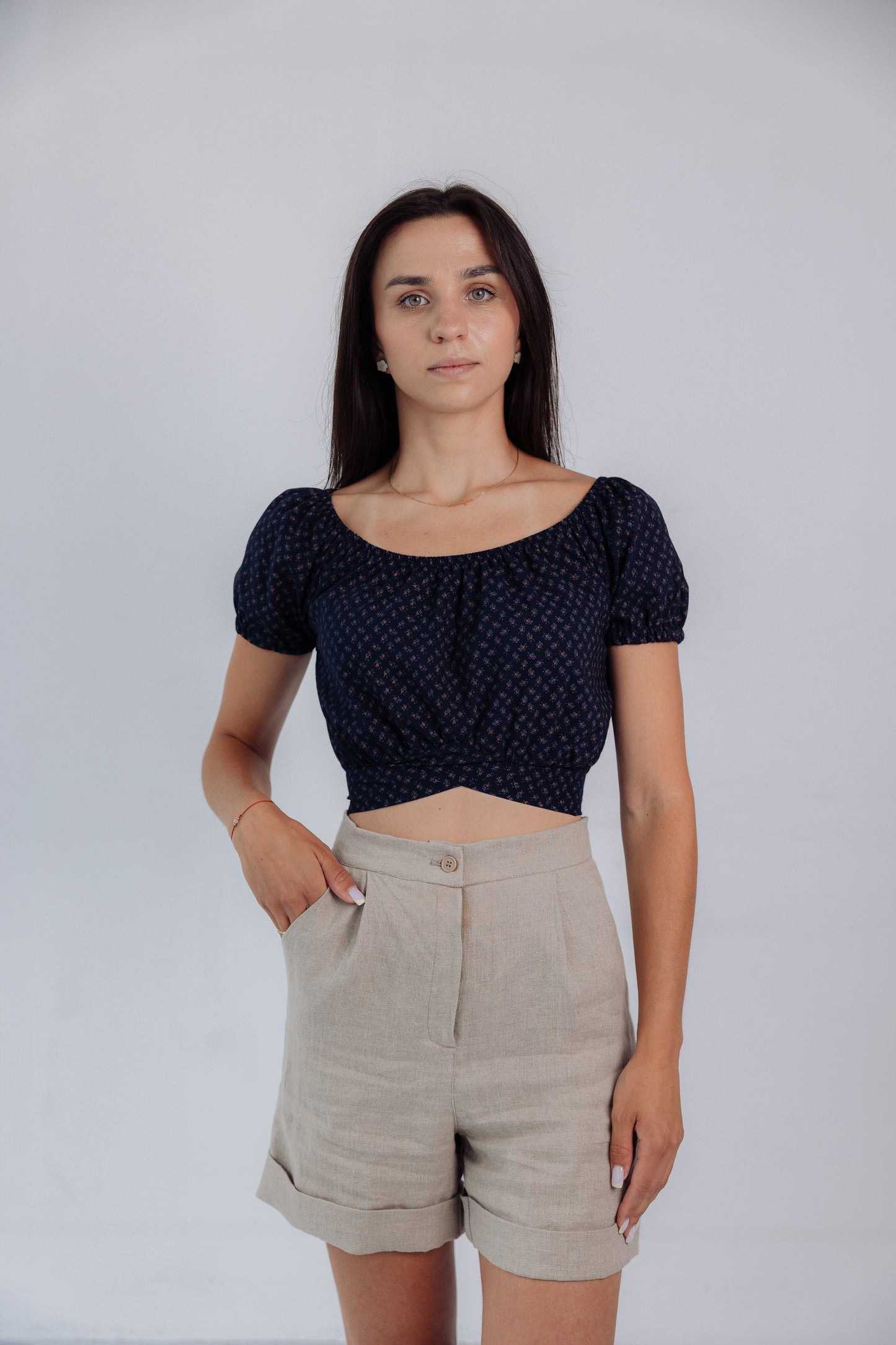 Bluzka Sophie granat