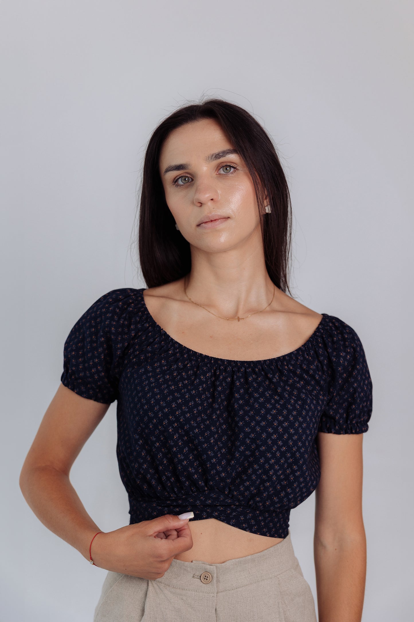 Bluzka Sophie granat