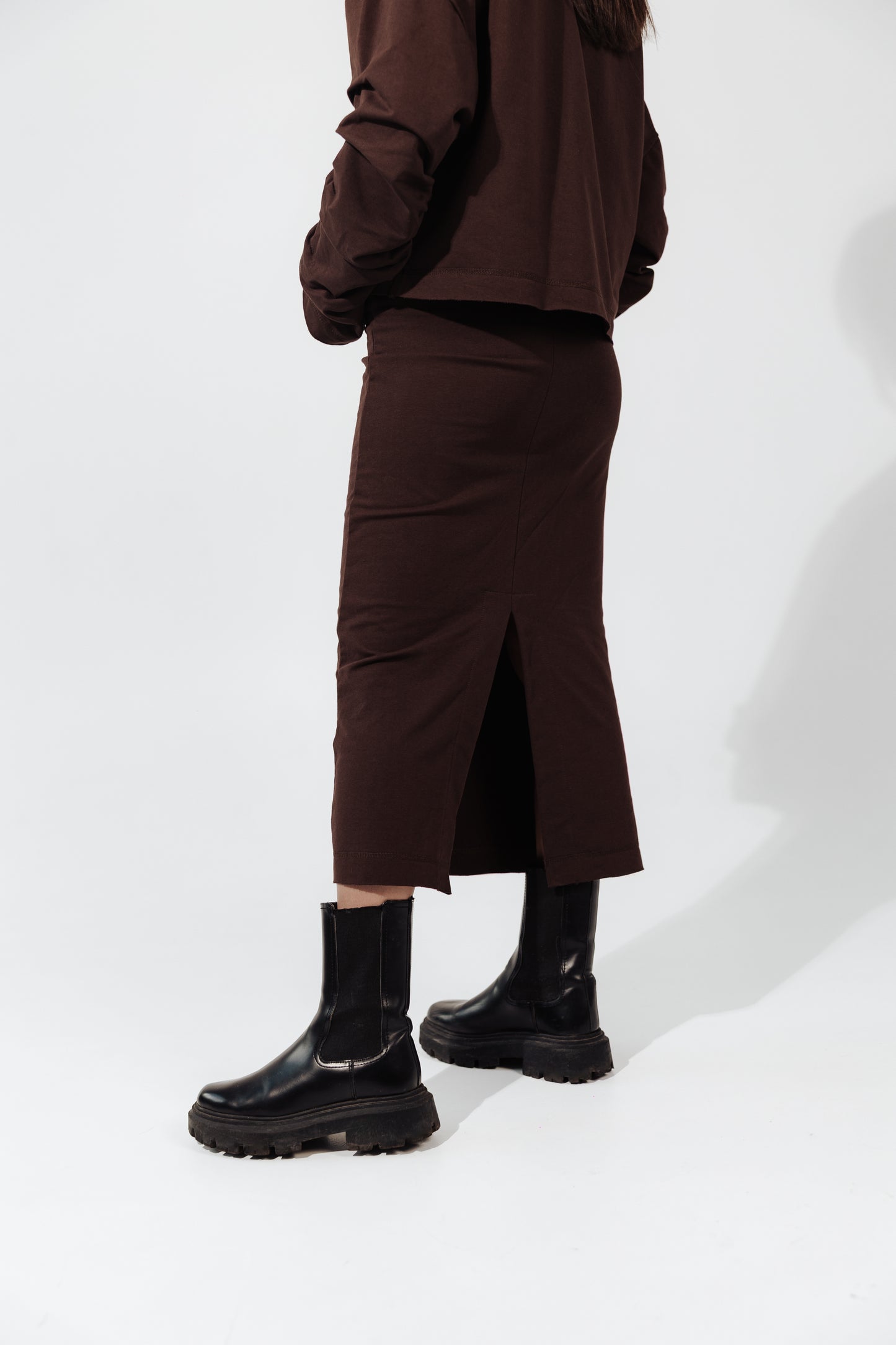 Komplet dresowy Mariette czekolada