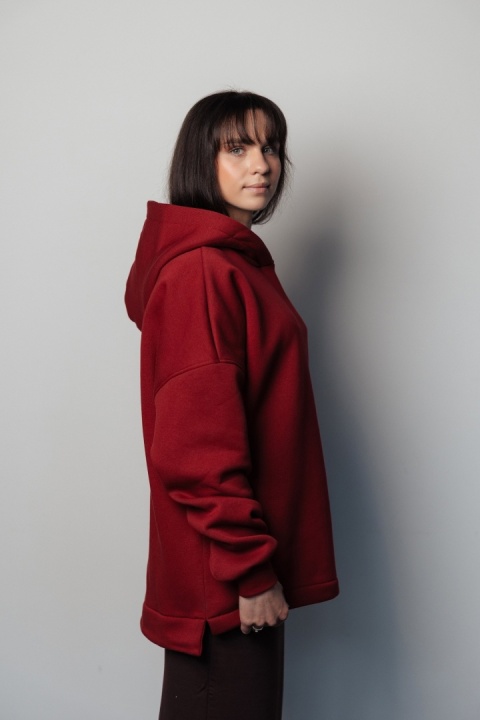 Bluza Oversize Margot bordo