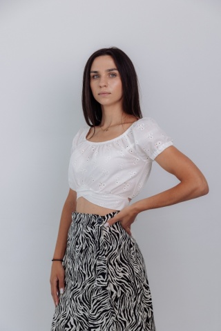 Bluzka Sophie biel