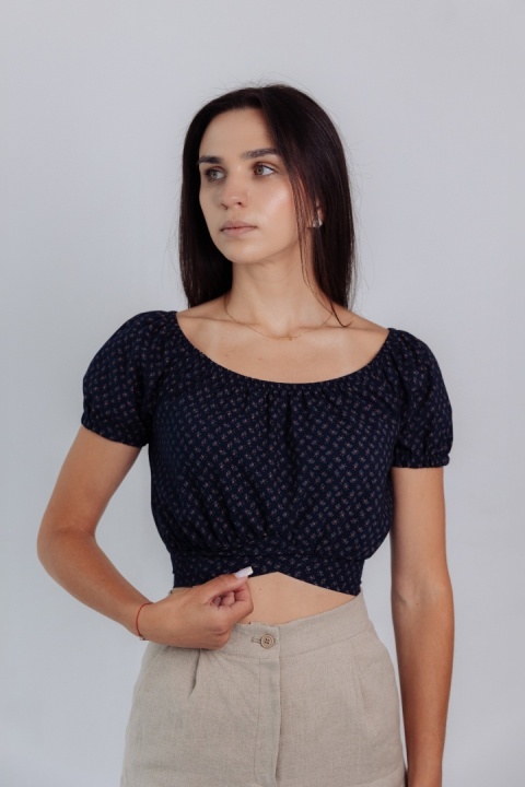 Bluzka Sophie granat
