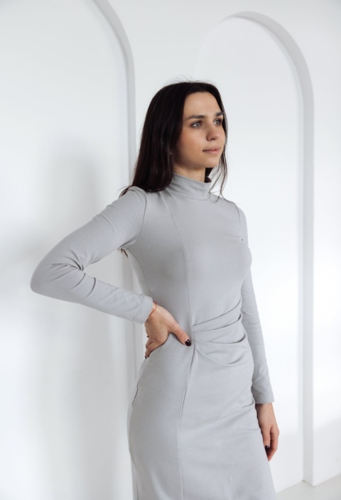 Sukienka Nathalie szara